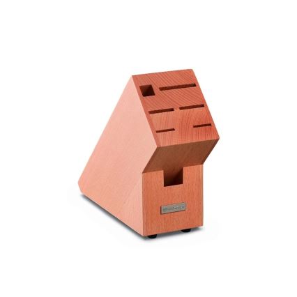 Wüsthof - CLASSIC set keukenmessen in messenblok, 6-delig, beuk/beige