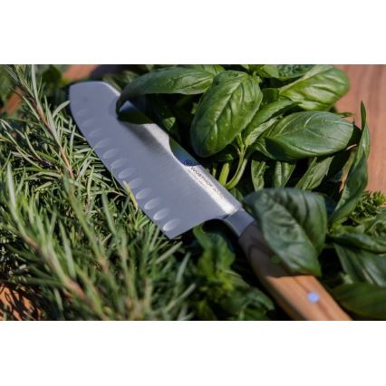 Wüsthof - Keukenmes santoku AMICI 17 cm olijfhout