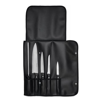 Wüsthof - Set van 6 keukenmessen GOURMET zwart