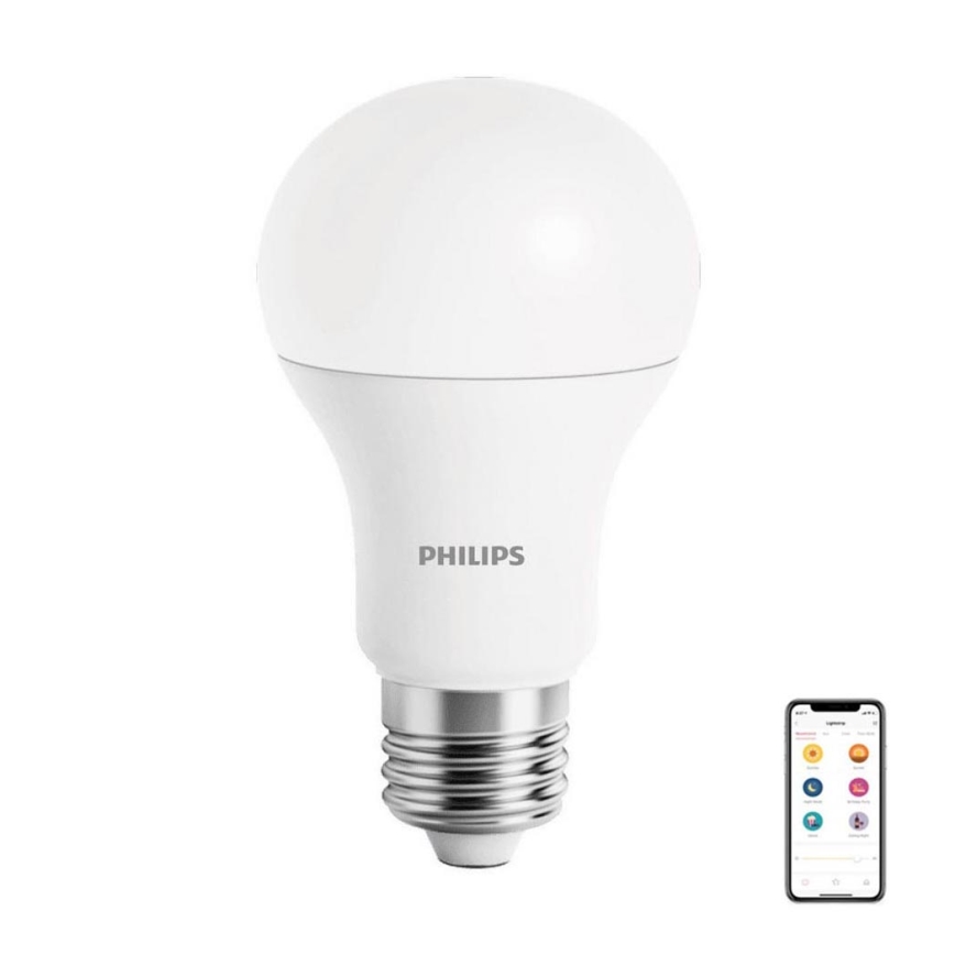 Xiaomi Philips - Dimbare LED lamp met wifi E27/9W/230V 2700K