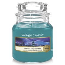 Yankee Candle - Geurkaars WINTER NIGHT STARS klein 104g 20-30 uren