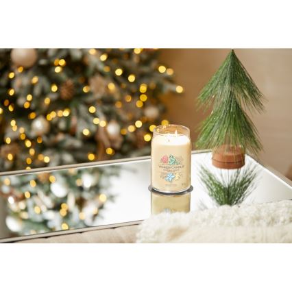 Yankee Candle - Grote geurkaars CHRISTMAS COOKIE 567g 60-90 uur.