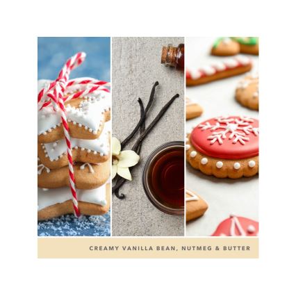 Yankee Candle - Grote geurkaars CHRISTMAS COOKIE 567g 60-90 uur.