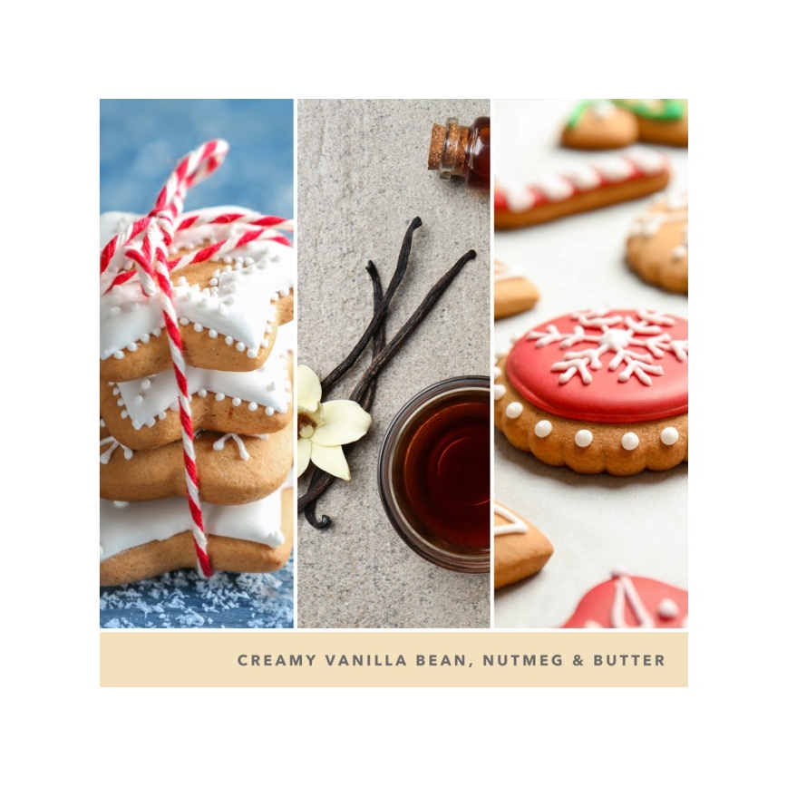 Yankee Candle - Grote geurkaars CHRISTMAS COOKIE 567g 60-90 uur.