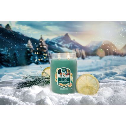Yankee Candle - Grote geurkaars HOLIDAY WINTERFEST 567g 60-90 uur