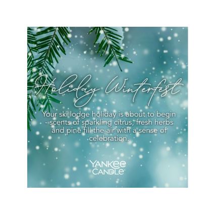 Yankee Candle - Grote geurkaars HOLIDAY WINTERFEST 567g 60-90 uur