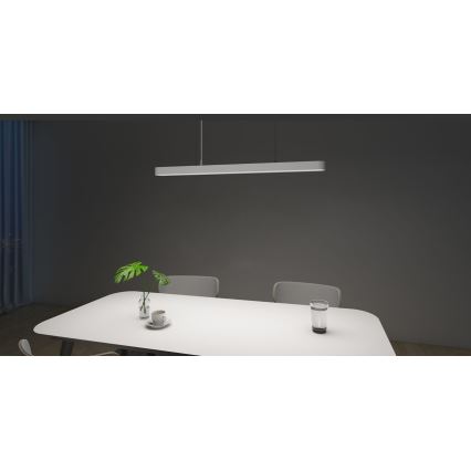 Yeelight - Dimbare LED RGB Hanglamp aan een koord CRYSTAL LED/33W/230V Ra95 Wi-Fi/Bluetooth