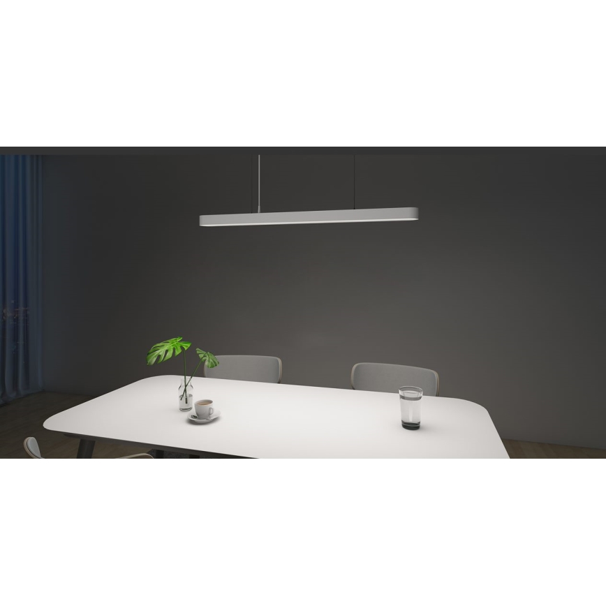 Yeelight - Dimbare LED RGB Hanglamp aan een koord CRYSTAL LED/33W/230V Ra95 Wi-Fi/Bluetooth