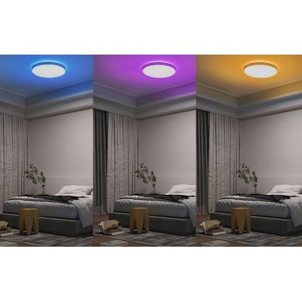 Yeelight - Dimbare LED RGB Plafond Lamp ARWEN 550S LED/50W/230V CRI 90 + afstandsbediening Wi-Fi/BT