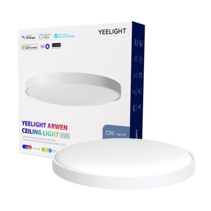 Yeelight - Dimbare LED RGB Plafond Lamp ARWEN 550S LED/50W/230V CRI 90 + afstandsbediening Wi-Fi/BT