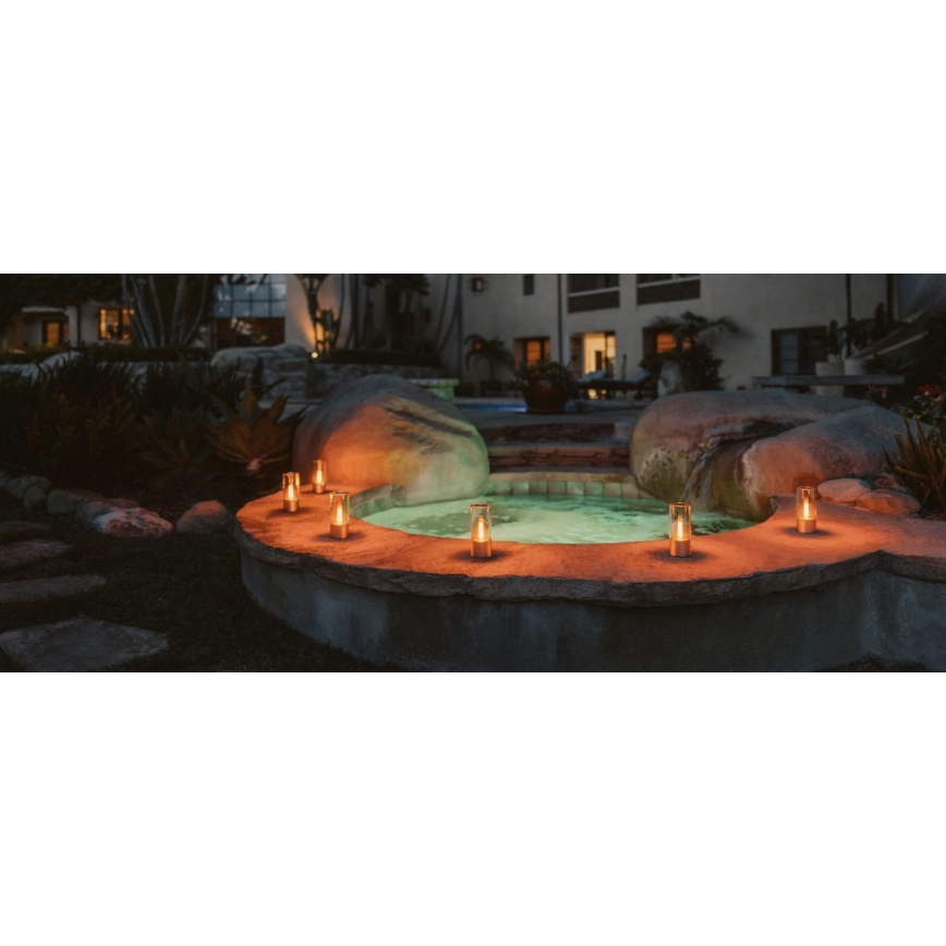 Yeelight - Dimbare LED Tafel Lamp CANDELA LED/6,5W/5V 2100 mAh Bluetooth
