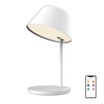 Yeelight - Dimbare LED Tafel Lamp met Draadloos Opladen Staria Bed Lamp Pro LED/20W/230V Wi-Fi