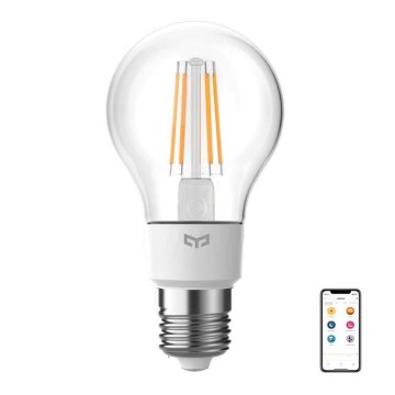 Yeelight - LED-dimlamp FILAMENT E27 / 6W / 230V 2700K
