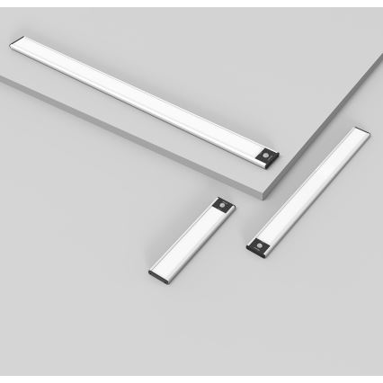 Yeelight - LED Dimbare oplaadbare meubelverlichting met sensor LED/2,3W/1500 mAh 4000K 40 cm zilver