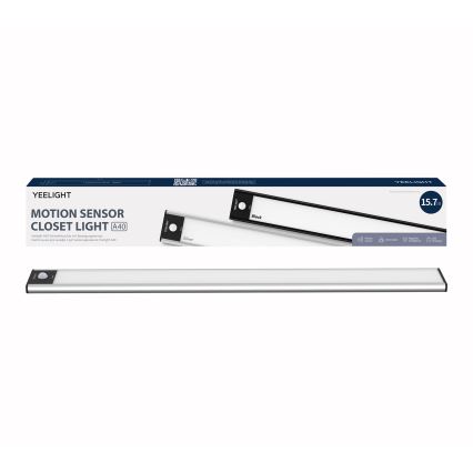 Yeelight - LED Dimbare oplaadbare meubelverlichting met sensor LED/2,3W/1500 mAh 4000K 40 cm zilver