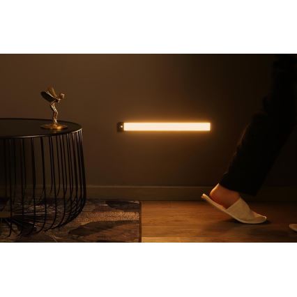 Yeelight - LED Dimbare oplaadbare meubelverlichting met sensor LED/2,4W/2200 mAh 2700K 60 cm zwart