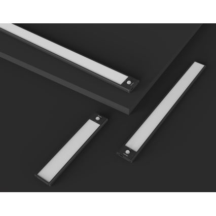 Yeelight - LED dimbaar oplaadbaar meubelverlichting met sensor LED/2,3W/1500 mAh 4000K 40 cm zwart