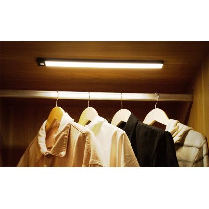 Yeelight - LED dimbaar oplaadbaar meubelverlichting met sensor LED/2,3W/1500 mAh 4000K 40 cm zilver