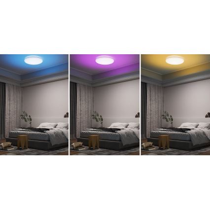 Yeelight - LED RGB Dimbare badkamer lamp ARWEN 550C LED/50W/230V IP50 CRI 90 + afstandsbediening Wi-Fi/BT