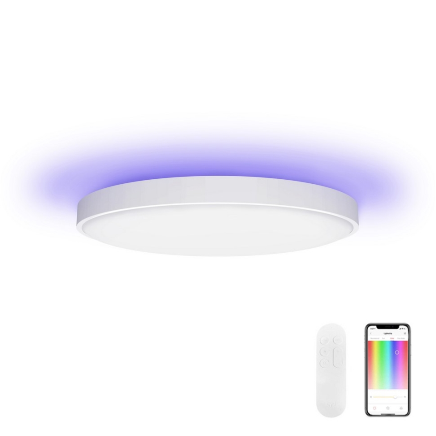 Yeelight - LED RGB dimbare plafondlamp ARWEN 450S LED/50W/230V CRI 90 + afstandsbediening Wi-Fi/BT