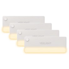 Yeelight - SET 4x LED Meubel verlichting met sensor LED/0,15W/5V 2700K