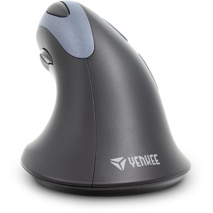 Yenkee - Ergonomische muis 1000/1600 DPI 1xAA zwart