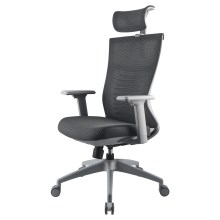 Yenkee - Kantoorstoel zwart/grijs