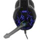 Yenkee - LED Gaming koptelefoon met microfoon zwart/blauw