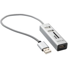 Yenkee - USB Splitter 2.0 en kaartlezer