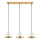 YILDO hanglamp 3xE27/40W/230V wit/goud