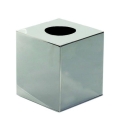 Zakdoekdispenser 12x13 cm zilver
