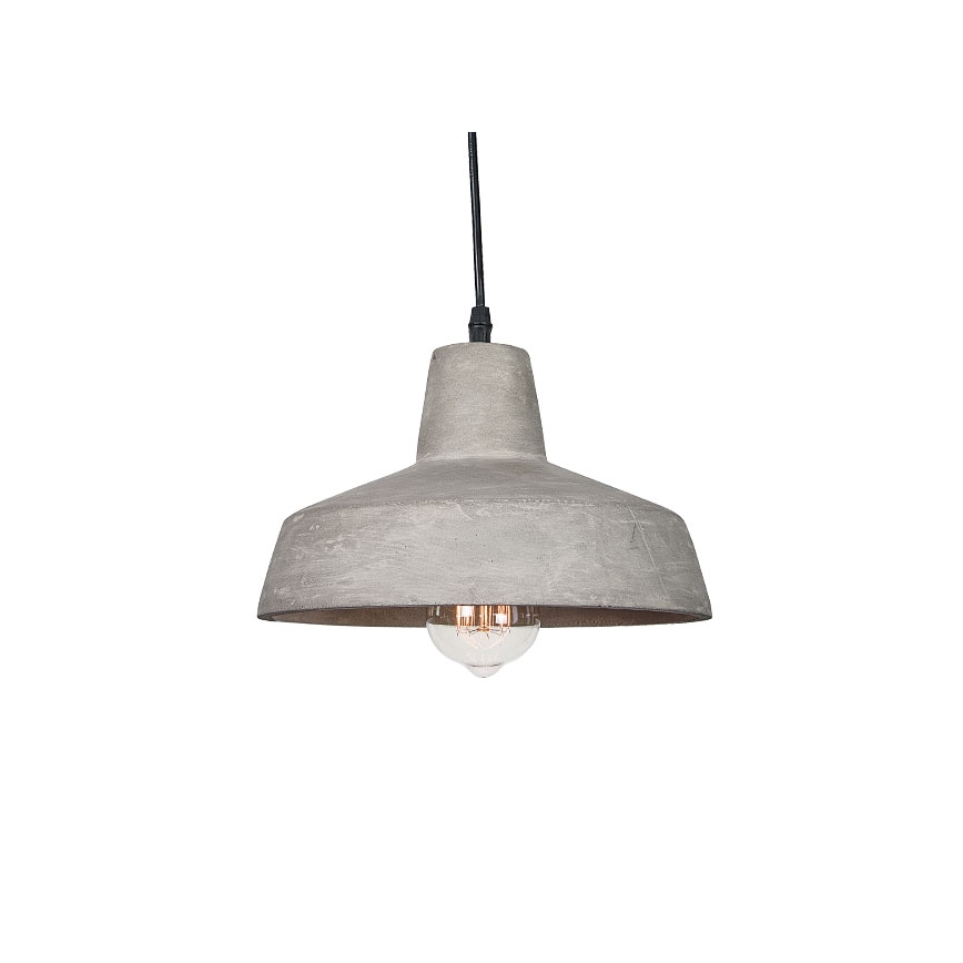 Zambelis 1655 - Hanglamp aan een koord 1xE27/40W/230V beton