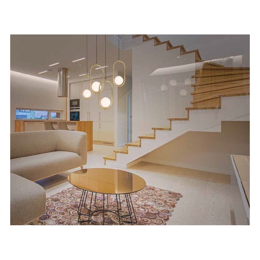 Zambelis 18142-BR - Hanglamp aan een koord 1xG9/9W/230V