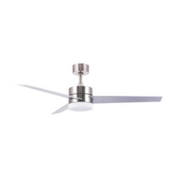 Zambelis 19134 - LED-plafondventilator LED/15W/230V 3000/4000/6000K mat chroom + afstandsbediening