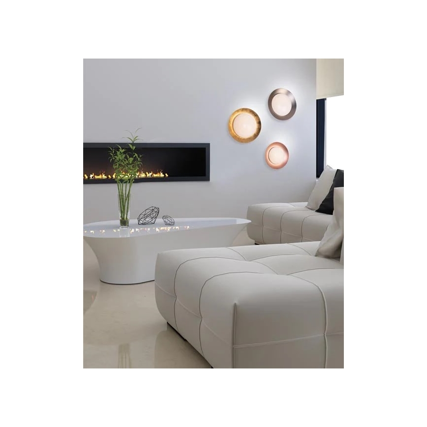 Zambelis 1959 - LED plafondlamp LED/28W/230V diameter 50 cm koper