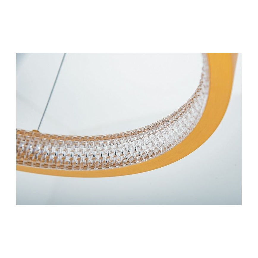 Zambelis 2007 - Dimbare LED hanglamp aan een koord LED/50W/230V goud