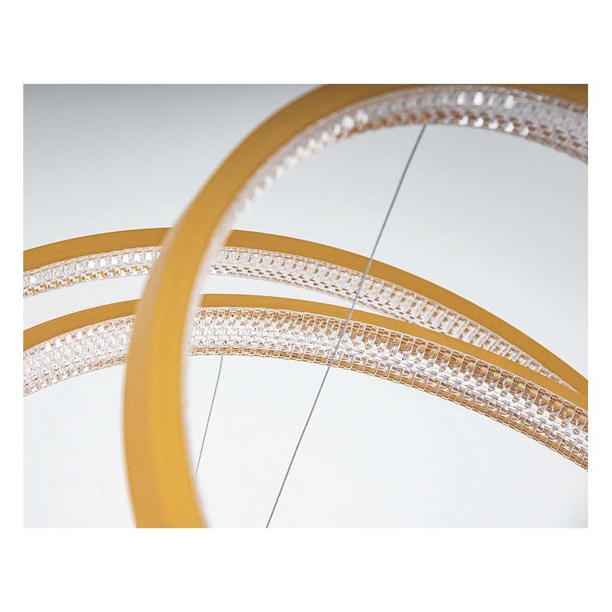 Zambelis 2009 - Dimbare LED hanglamp aan een koord LED/112W/230V goud