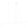 Zambelis 20129 - Dimbare LED hanglamp aan een koord LED/48W/230V wit