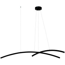 Zambelis 20130 - Dimbare LED hanglamp aan een koord LED/48W/230V zwart