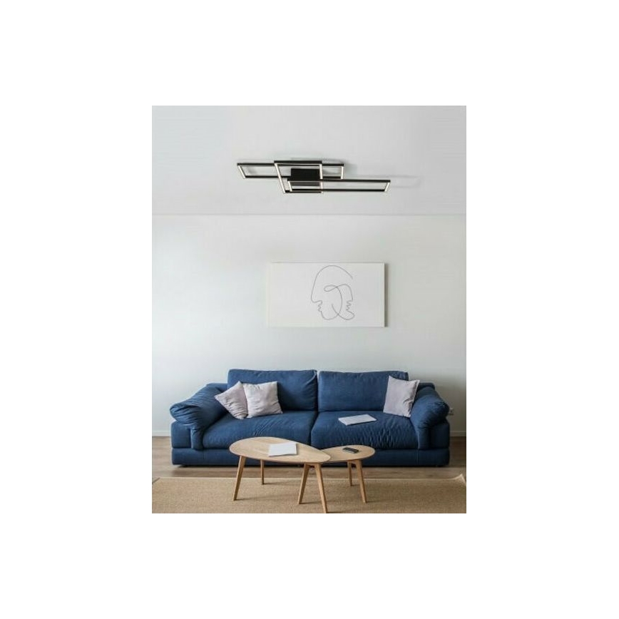 Zambelis 2020 - Dimbare LED bevestigde hanglamp LED/55W/230V zwart