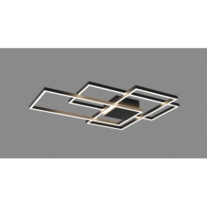 Zambelis 2020 - Dimbare LED bevestigde hanglamp LED/55W/230V zwart