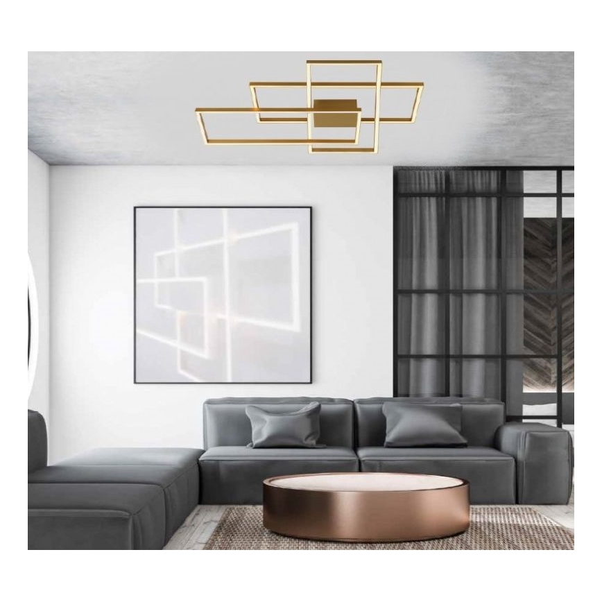 Zambelis 2022 - Dimbare LED bevestigde hanglamp LED/55W/230V goud