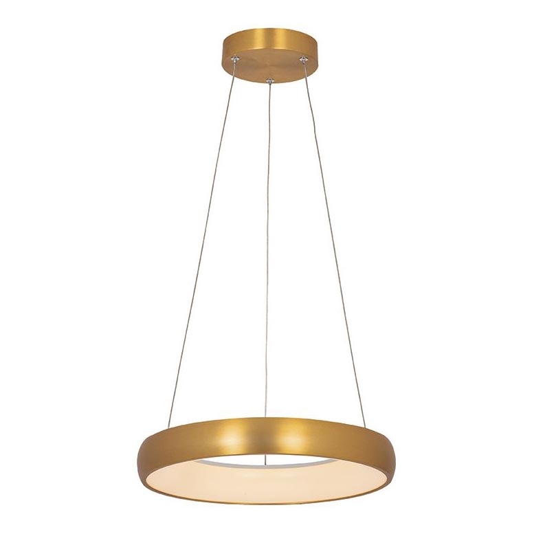 Zambelis 2046 - Dimbare LED hanglamp aan een koord LED/30W/230V diameter 40 cm goud