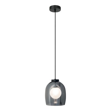 Zambelis 22051 - Hanglamp met kabel, 1xG9/5W/230V, Ø 18 cm, zwart