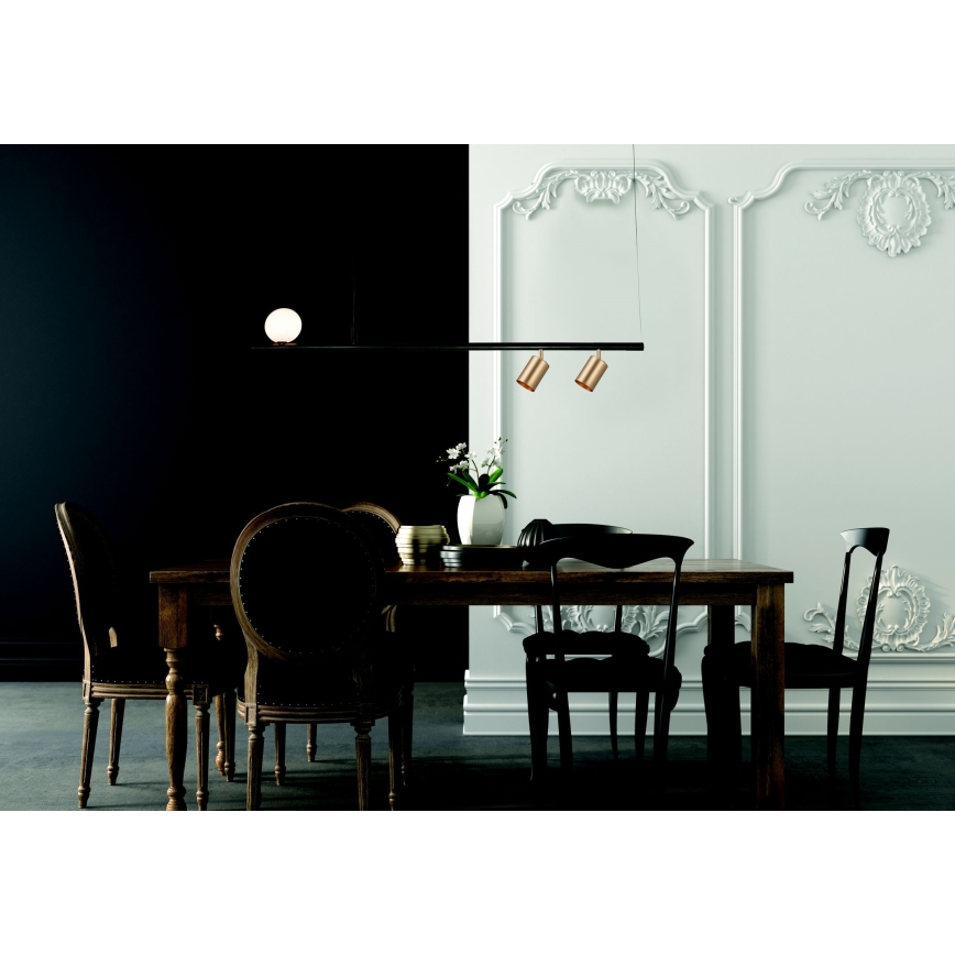 Zambelis 22227 - Hanglamp aan een koord 2xGU10/25W+G9/9W/230V