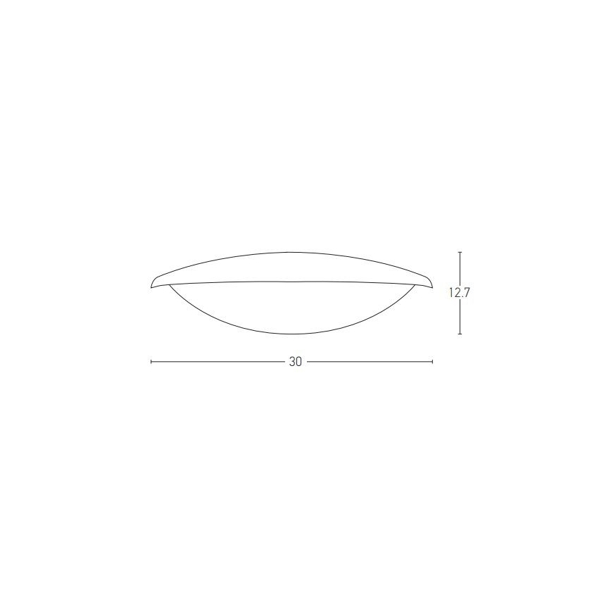 Zambelis E115 - LED Wandlamp voor buiten LED/6W/230V IP54 antraciet