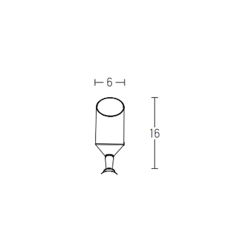 Zambelis E217 - Buitenlamp 1xGU10/5W/230V IP65 zwart