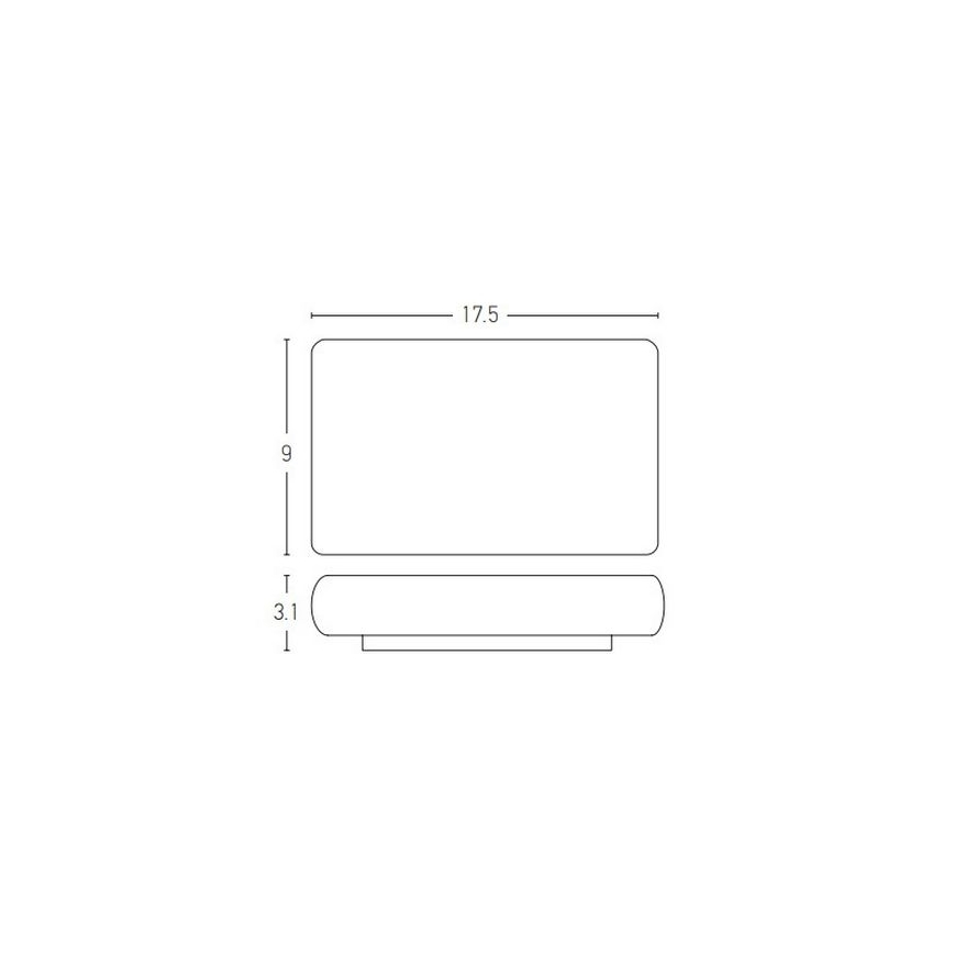 Zambelis E239 - LED Wandlamp voor buiten 2xLED/6W/230V IP65 antraciet