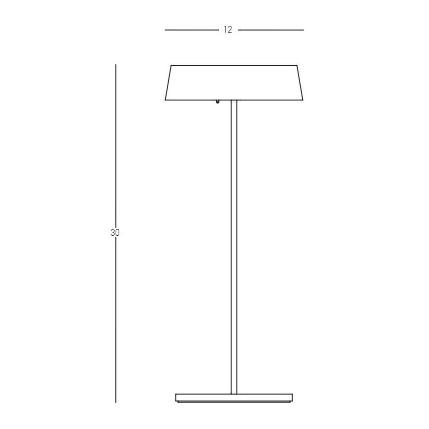 Zambelis E290 - Dimbare LED buitenlamp LED/2,2W/5V IP54 wit