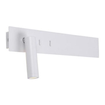 Zambelis H52 - LED Wandlamp LED/3W + LED/10W/230V wit